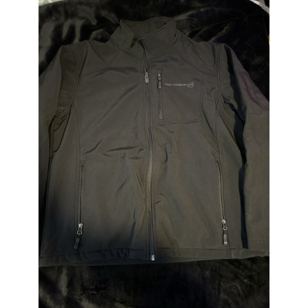 Men’s Free Country Soft Shell Pocketed Jacket Size Large